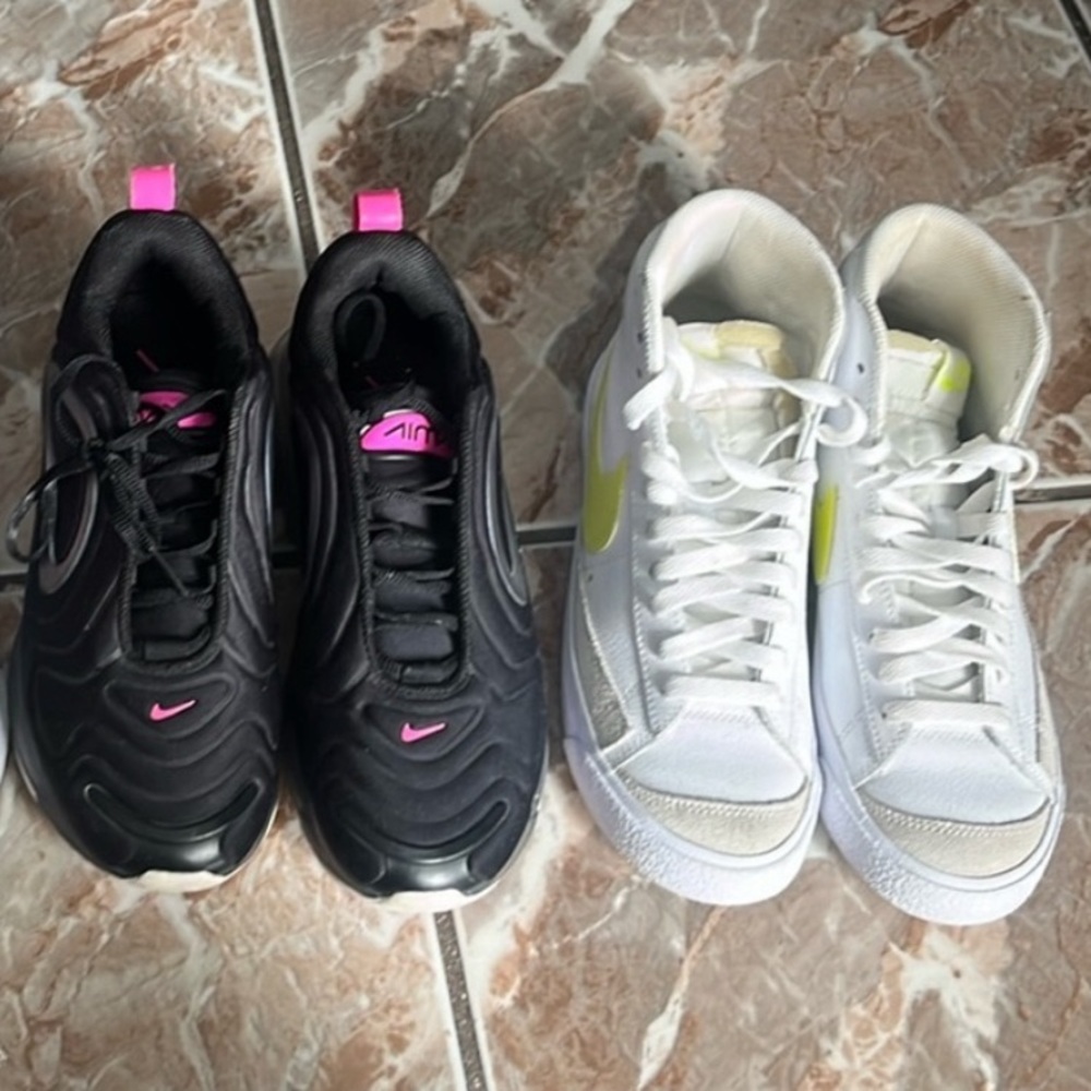 SOLD!!!!! Nike sneakers price is for EACH PAIR! Air max 720 and Blazer 77